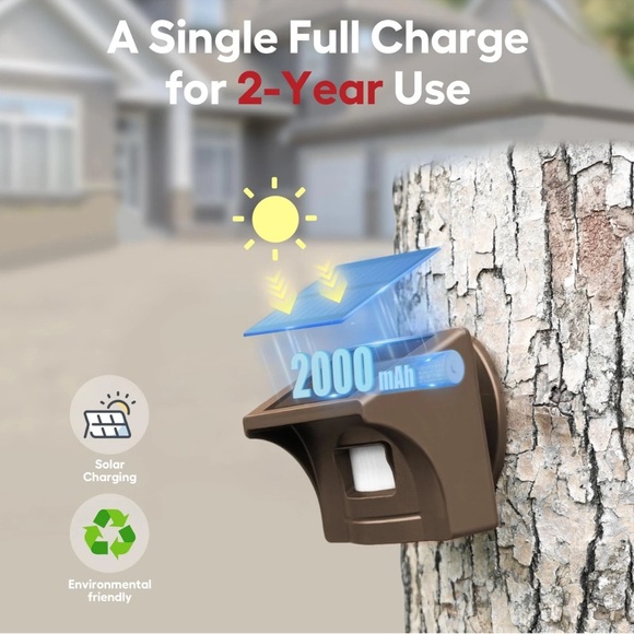 MARCS Wireless Solar Driveway Alarm System - Black and Silver - Picture 6 of 7